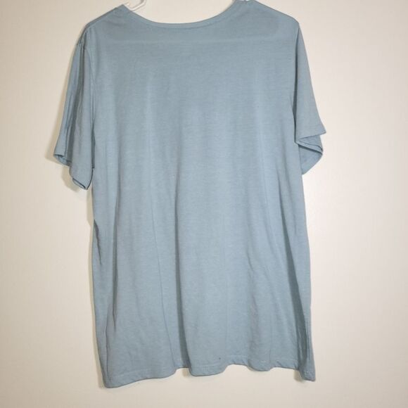 Simply Blessed Short Sleeve Blue T-Shirt XL - Picture 4 of 7
